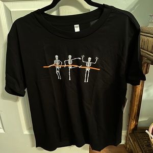 Pure Barre Halloween Tank Circle P Large